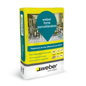 Pegamento Weber.col Forte Porcelanato x 25 kg "LAR/ESP"