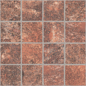 Porfido Rojo 46x46 2da 2.60m2 "SALON"