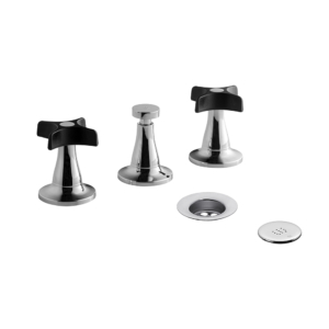 295/M3-NC BIDET C/TRAN PETALO NEGRA