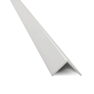 (1903) varilla tapacanto Aluminio blanco16x16 2.5 Mts