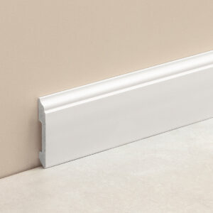 Zocalo Curve 80 mm x 2,50 m Blanco (2340)