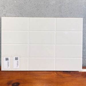 Tuil Blanco Brillante FIT 33x45 1ra caja 2.26 m2 "LAR"