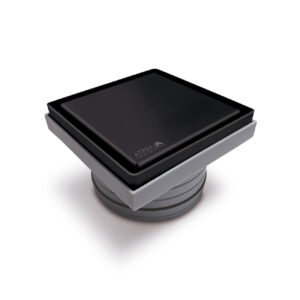 Desague Rejilla Patio 2En1 NEGRO Mate 12x12