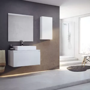 sch Vanitory 1,00M City Pvc Blanco Loza 3AG