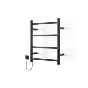 (1116) Toallero Electrico Coco PETIT 50X40 NEGRO MATE