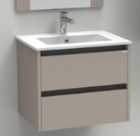 sch Vanitory 0,60cm Colgante Lina Cenere Losa